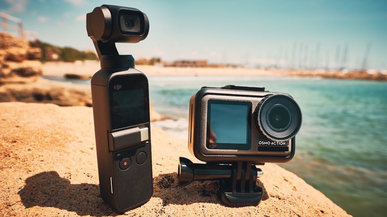 DJI OSMO ACTION VS OSMO POCKET COMPARISON