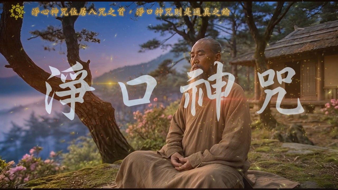 【道教八大神咒】淨口神咒 (九遍完整誦持版) ｜ 消除口業、淨化負能量、強效能量修復 (2026)