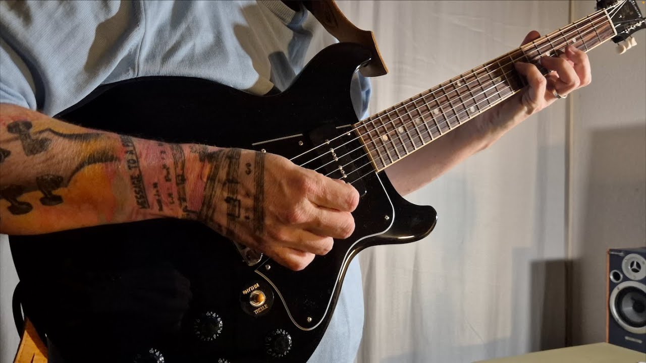 Spleenoza - Clément Martinez - Gibson Les Paul Special Double Cut - Emerald Guitar Kestrel