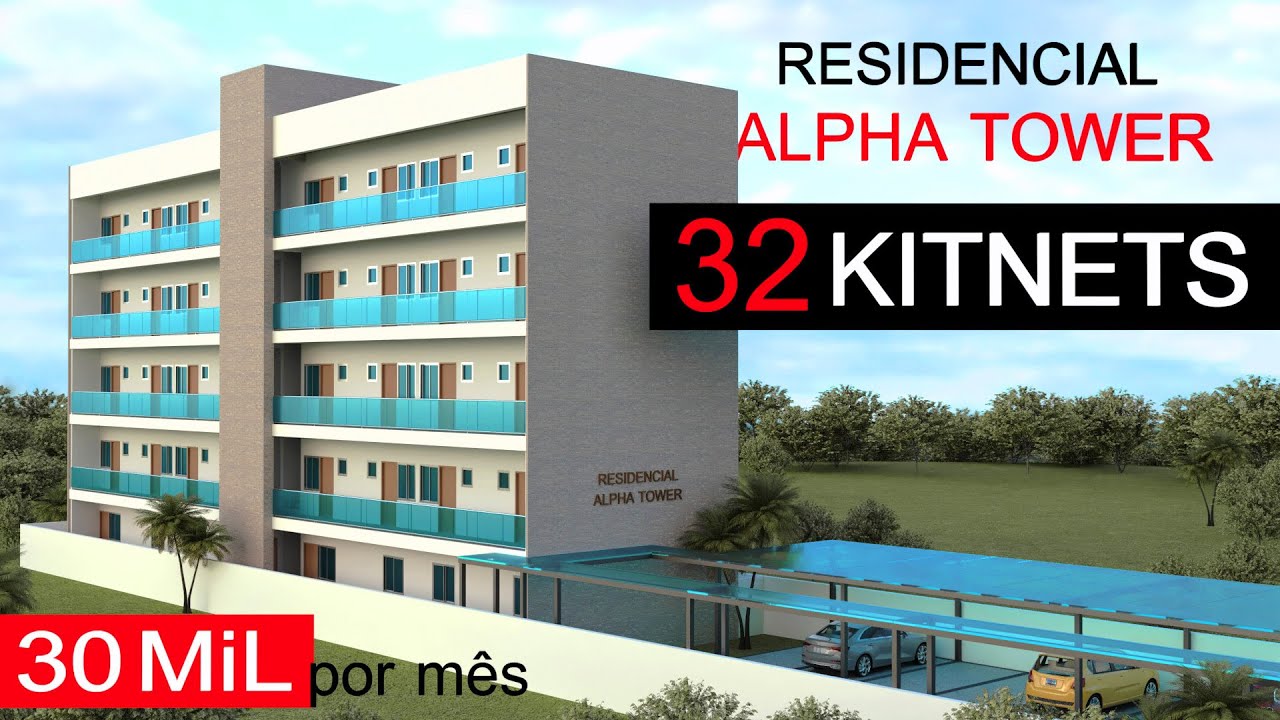 Como fazer prédio com 32 KITNETS com 30Mil de juros/mês