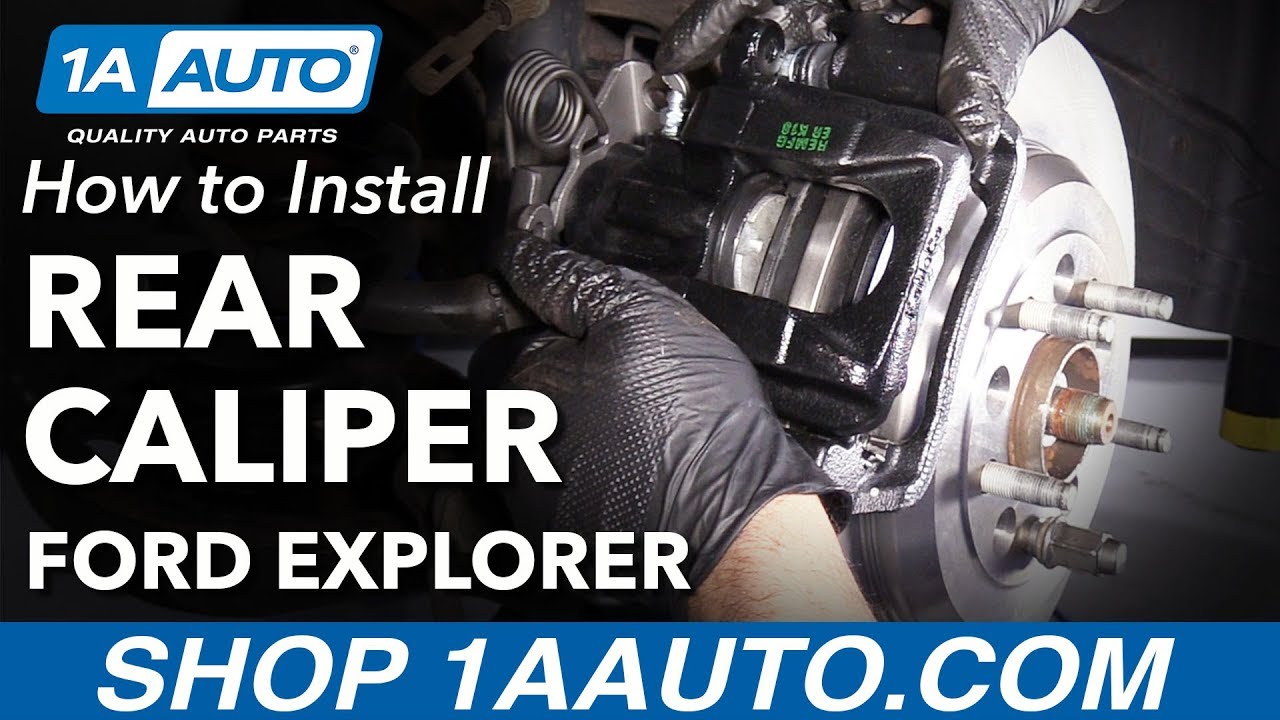 How to Install Rear Caliper 11-19 Ford Explorer