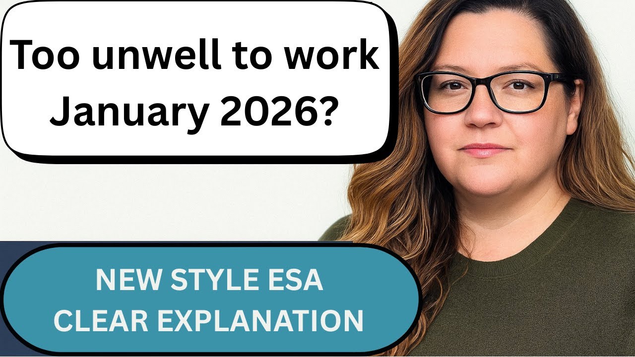 Can't Work Due to Illness in 2026? New Style ESA Is Based on Work, Not Saving