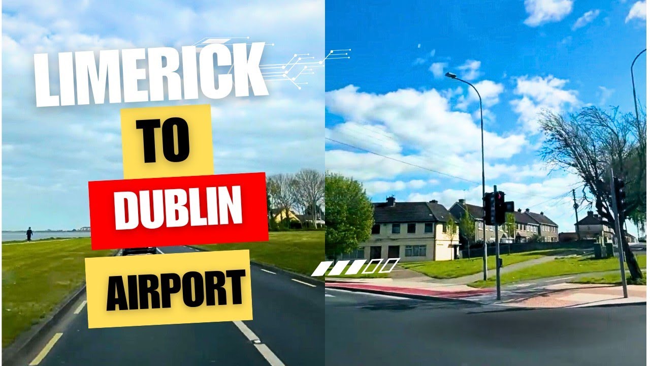 Live Driving from Limerick to Dublin Airport Ireland