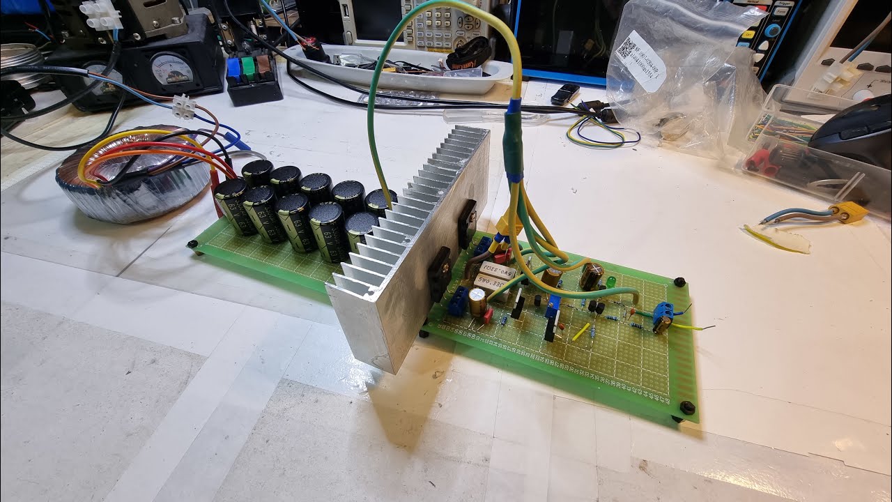 ESP DIY HiFi Amplifier Build - The Power Up