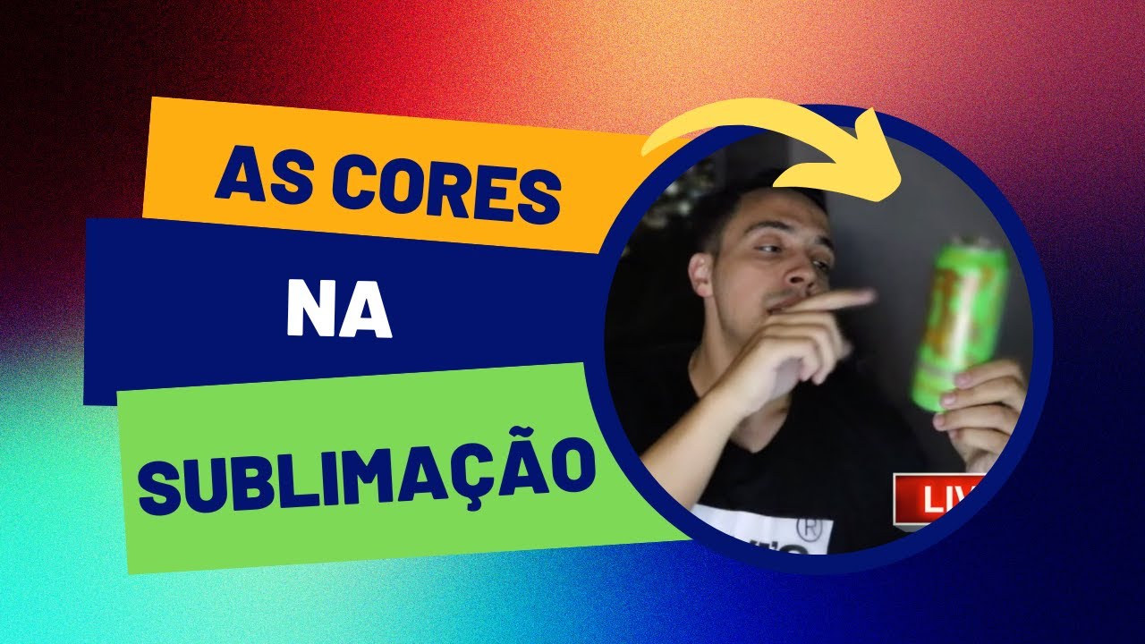 Tudo sobre as cores na SUBLIMAÇÃO