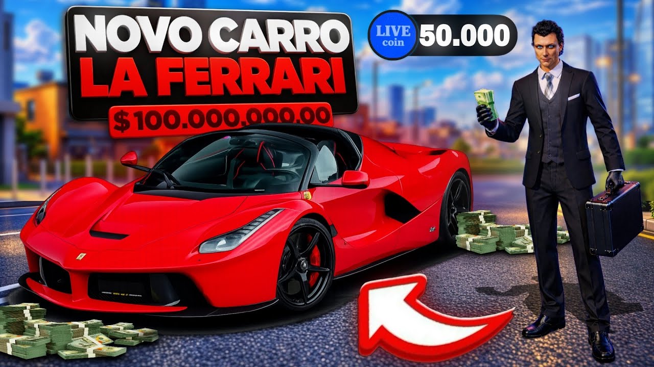 GANHEI UMA (LA FERRARI) NOS CONTÊINERES DO | LIVE RUSSIA!🔥🤑✅