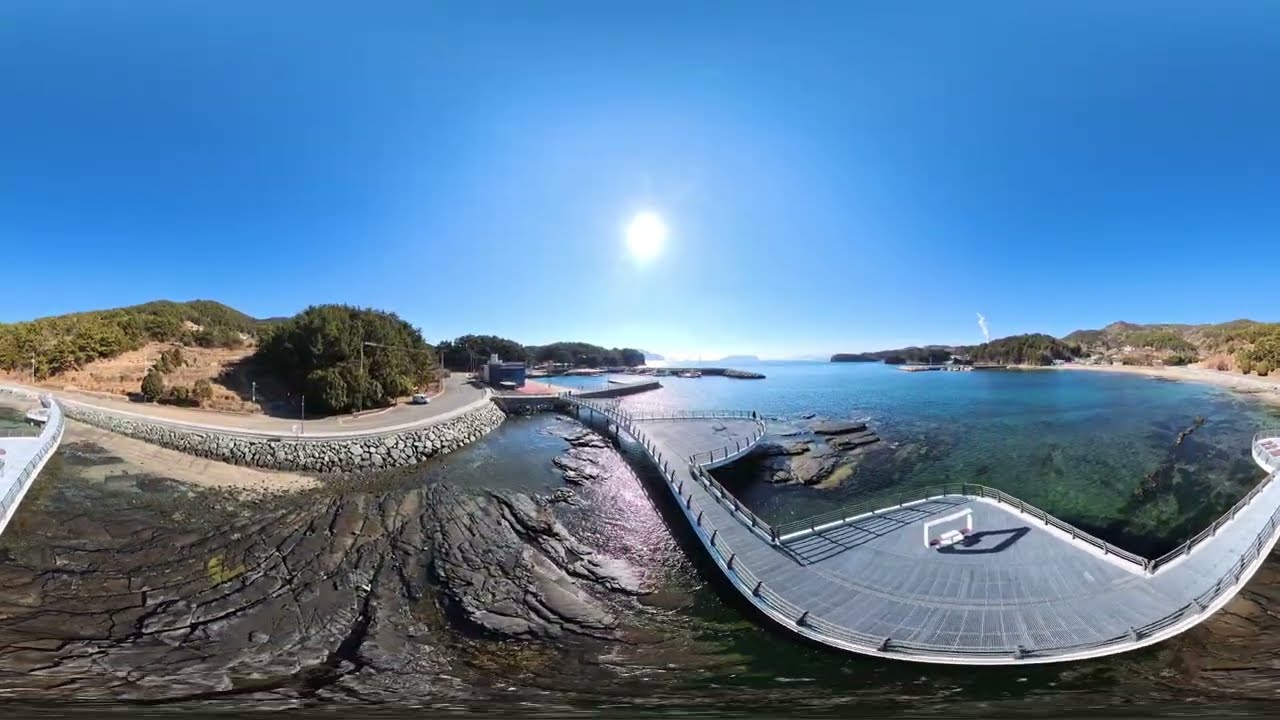 [360VR] 경남 고성 상족암 해안산책로 01 #antigravity #a1 #360video #360vr #360camera #insta360 #insta360x5
