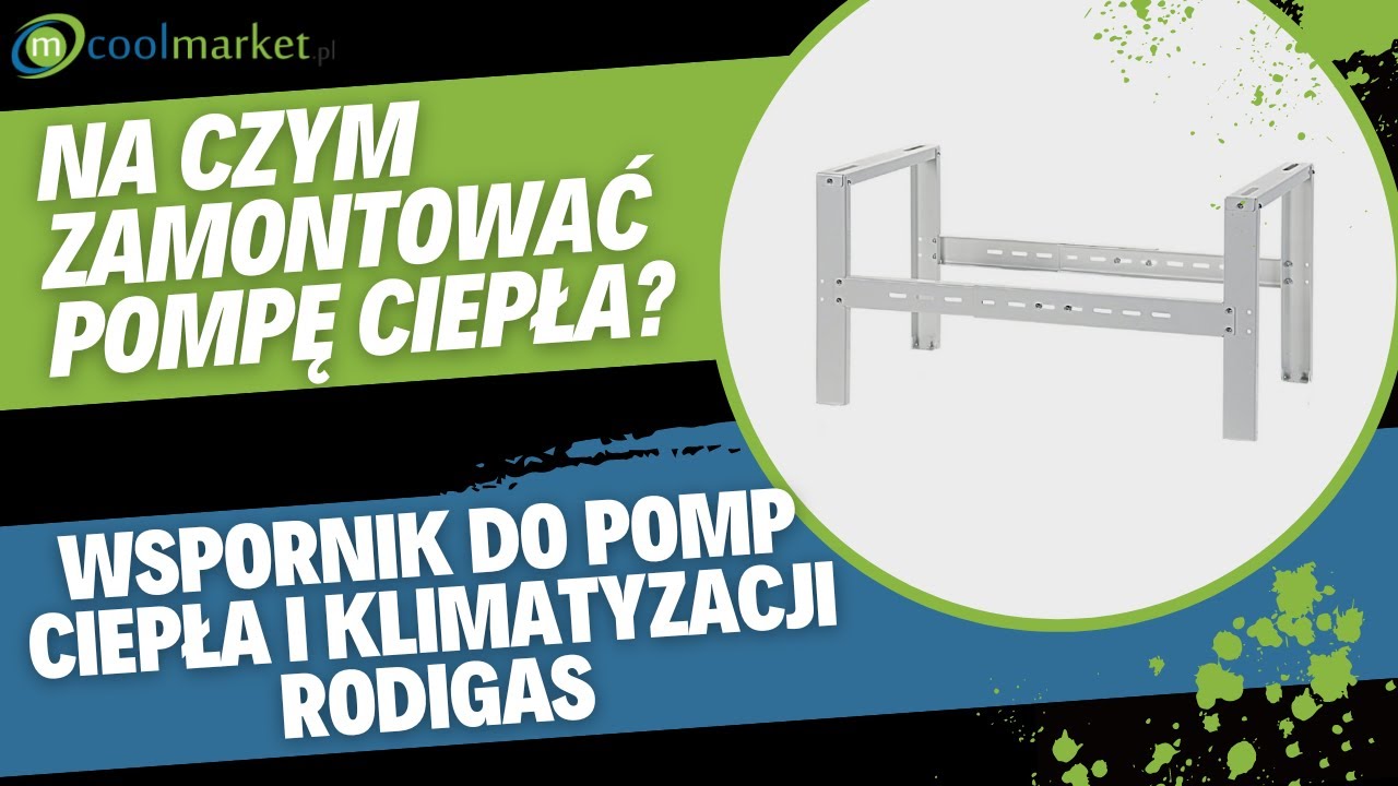 Wspornik do pomp ciepła, klimatyzator&oacute;w RODIGAS SP 740, stelaż metalowy
