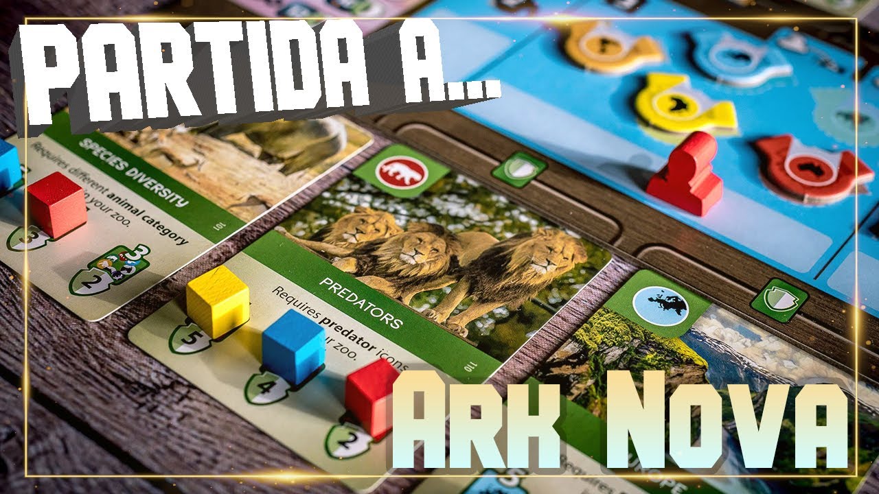 Partida a Ark Nova Juego de Mesa en Solitario | Cómo Jugar | Camino del Héroe #46