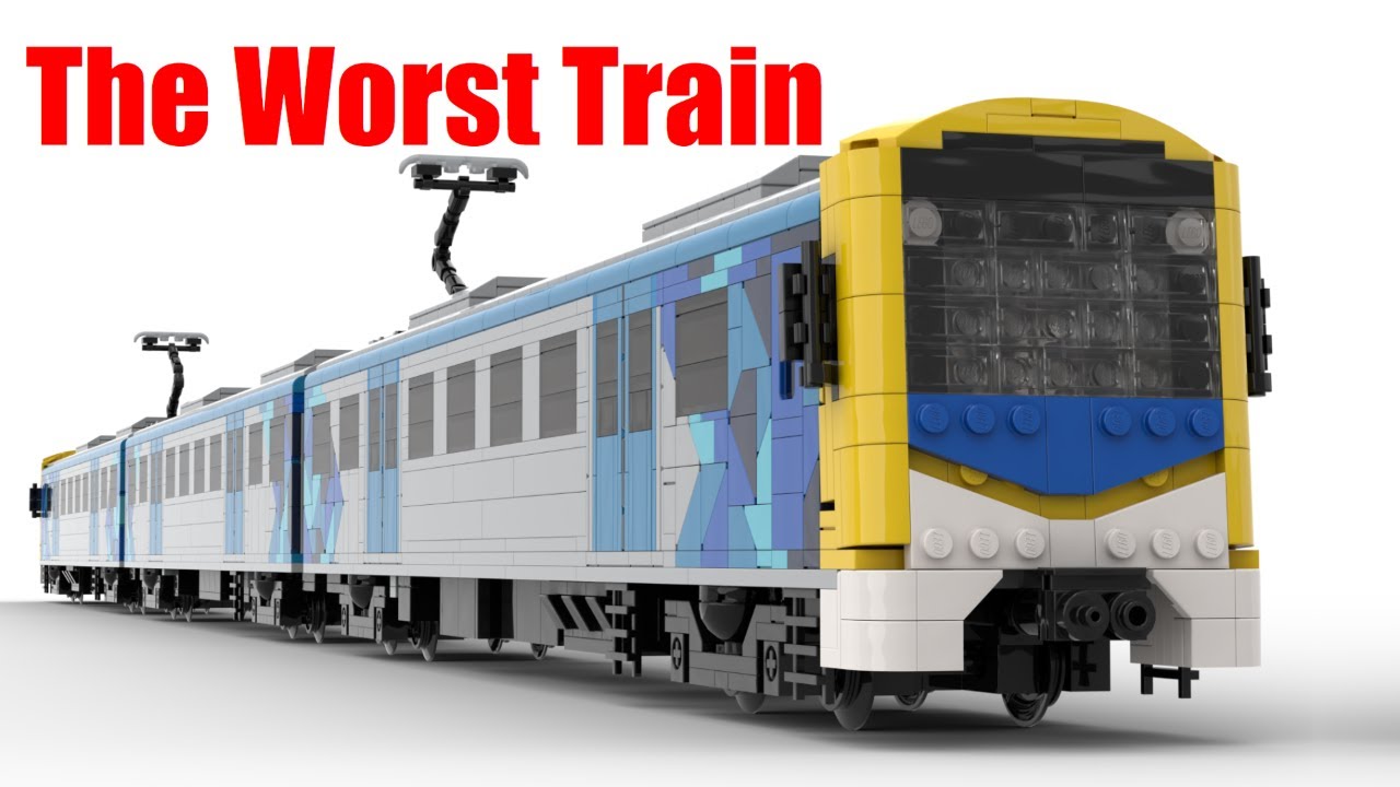 Поезд LEGO Melbourne Siemens Nexas