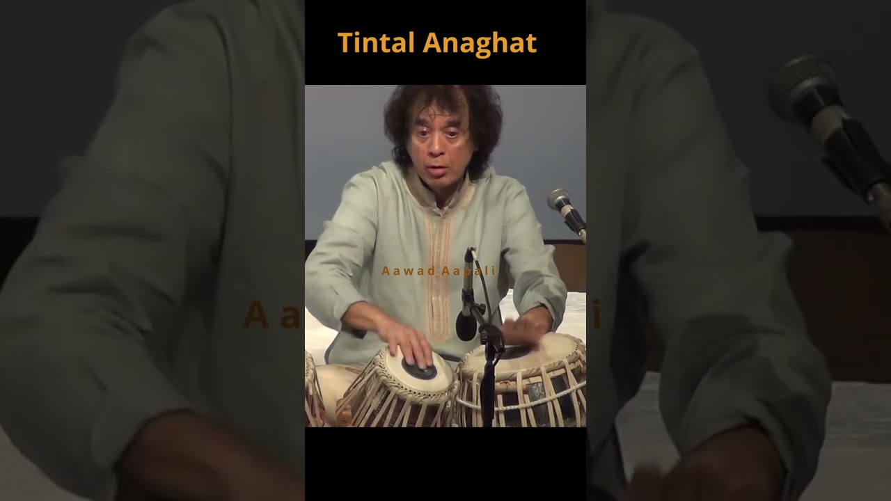 Ustad Zakir Hussain | Tintal  Anaghat #ustadzakirhussain #music #drums #tabla #musica