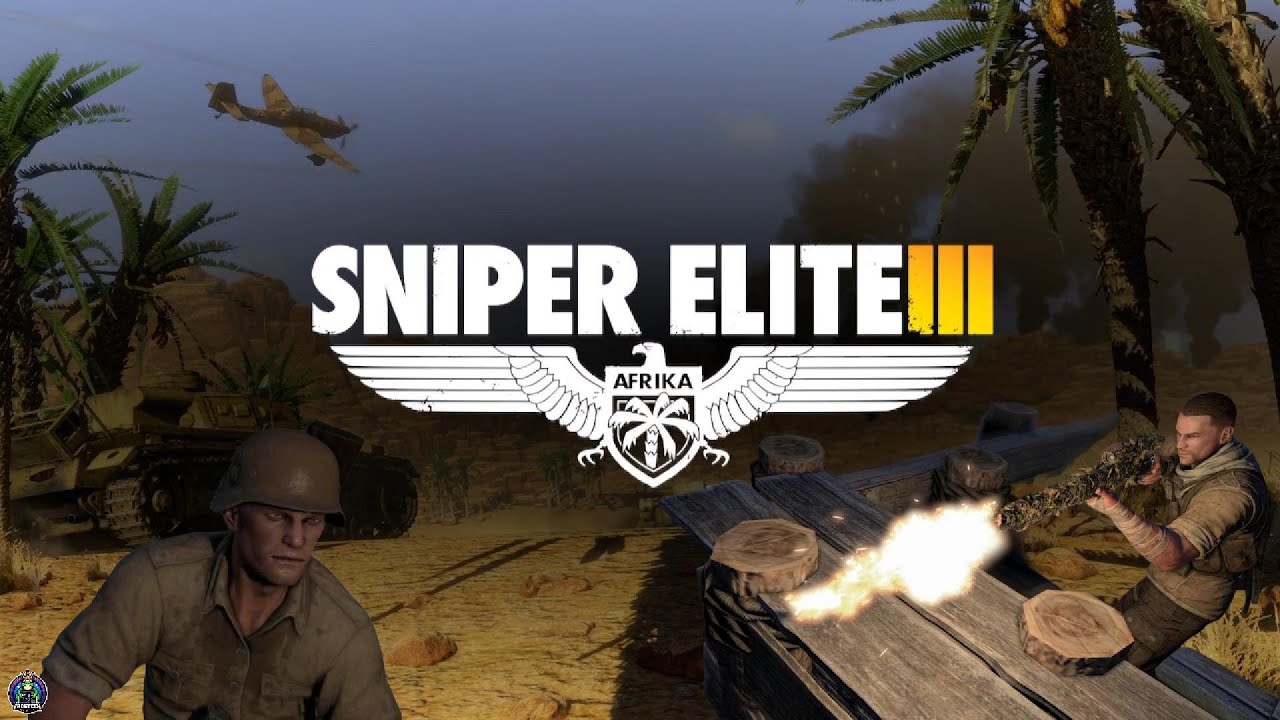 Sniper Elite 3-Africa -1- Siege of Tobruk+Gaberoun-Sniper Elite difficulty-Gameplay-No commentary.