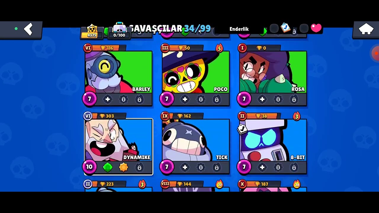 Misafir çocuğu ile brawl Stars oynuyoruz