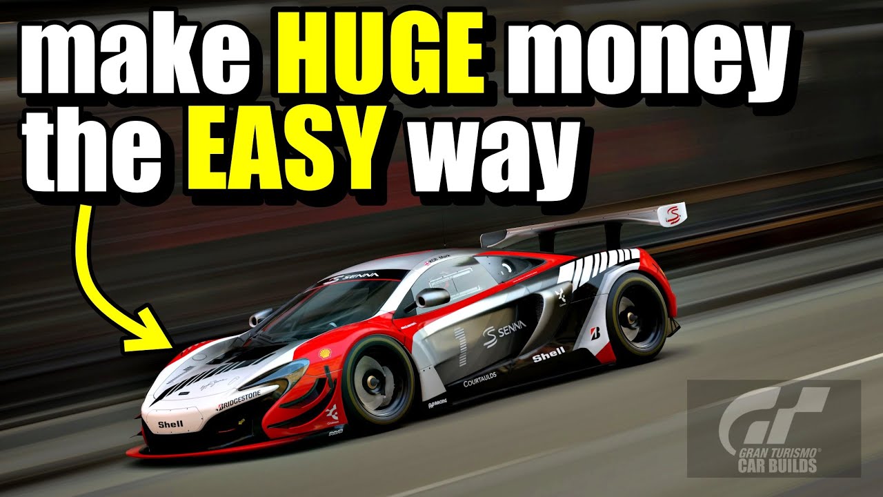 Earn Cr.1,650,000 per hour | McLaren 650S GT3 Tune | Easy Money tune GT7 | Le Mans  Money Grind