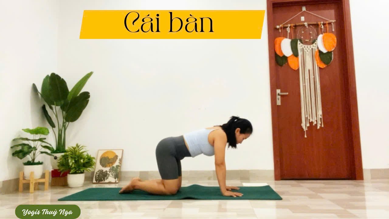 Các biến thể tư thế cái bàn - bò mèo