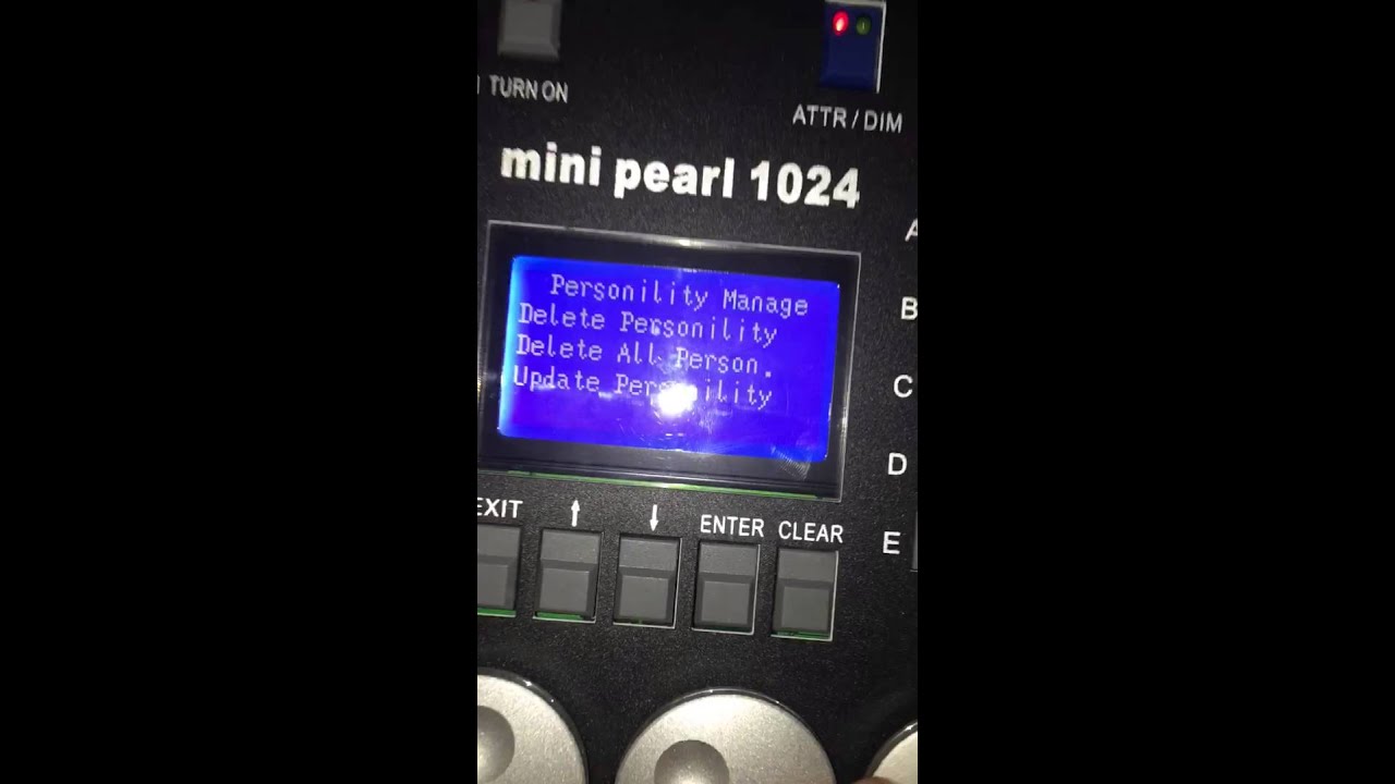 user toturial  mini pearl 1024 dmx controller user guide