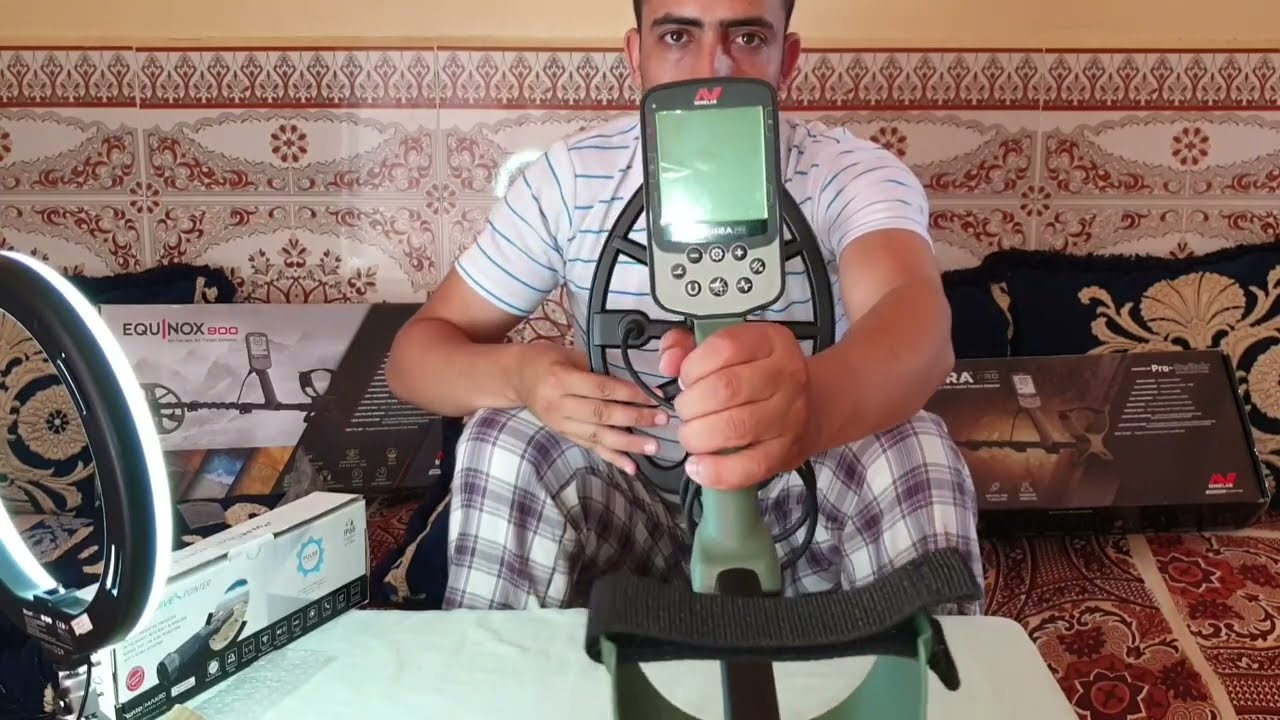 menilab x-terra pro test العمق