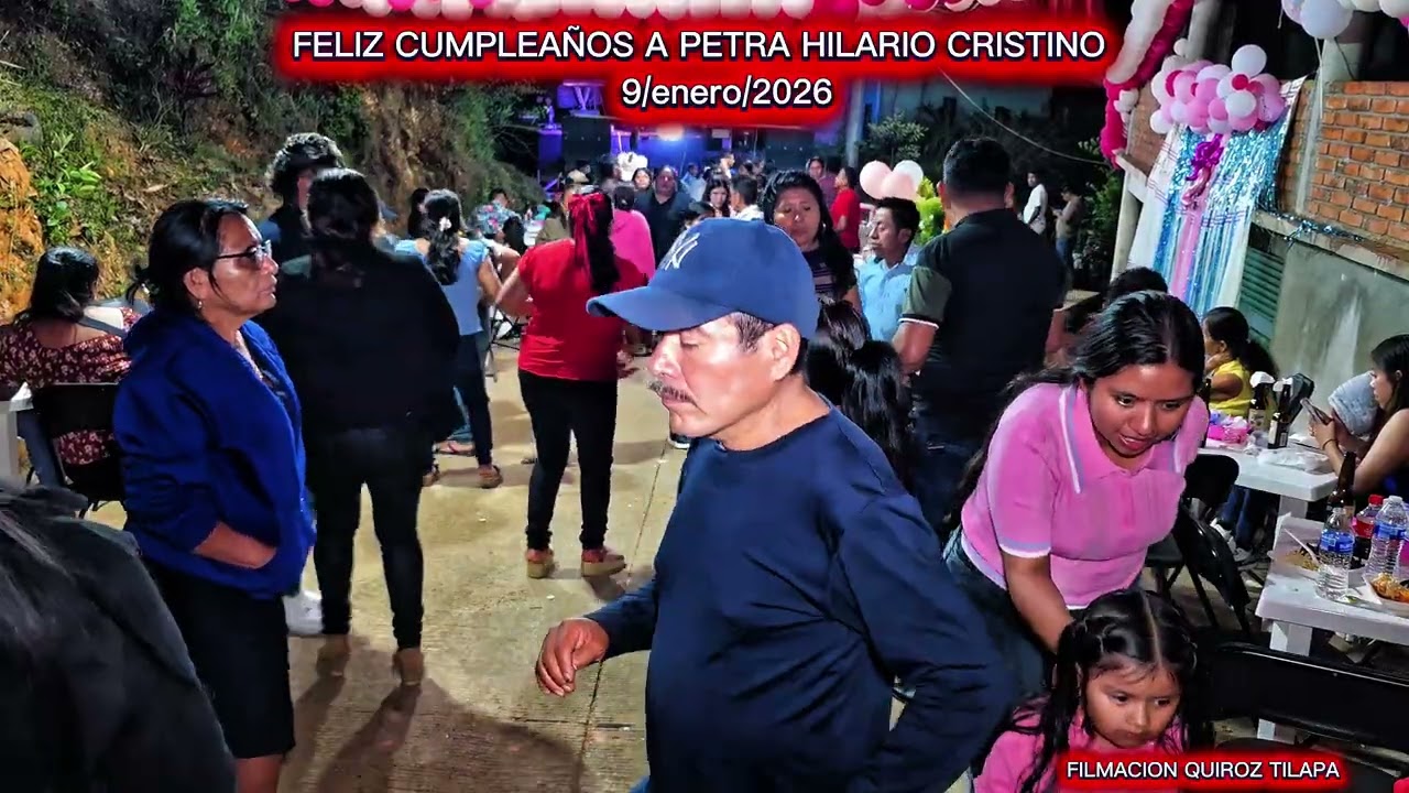 FELIZ CUMPLEAÑOS A PETRA HILARIO CRISTINO 