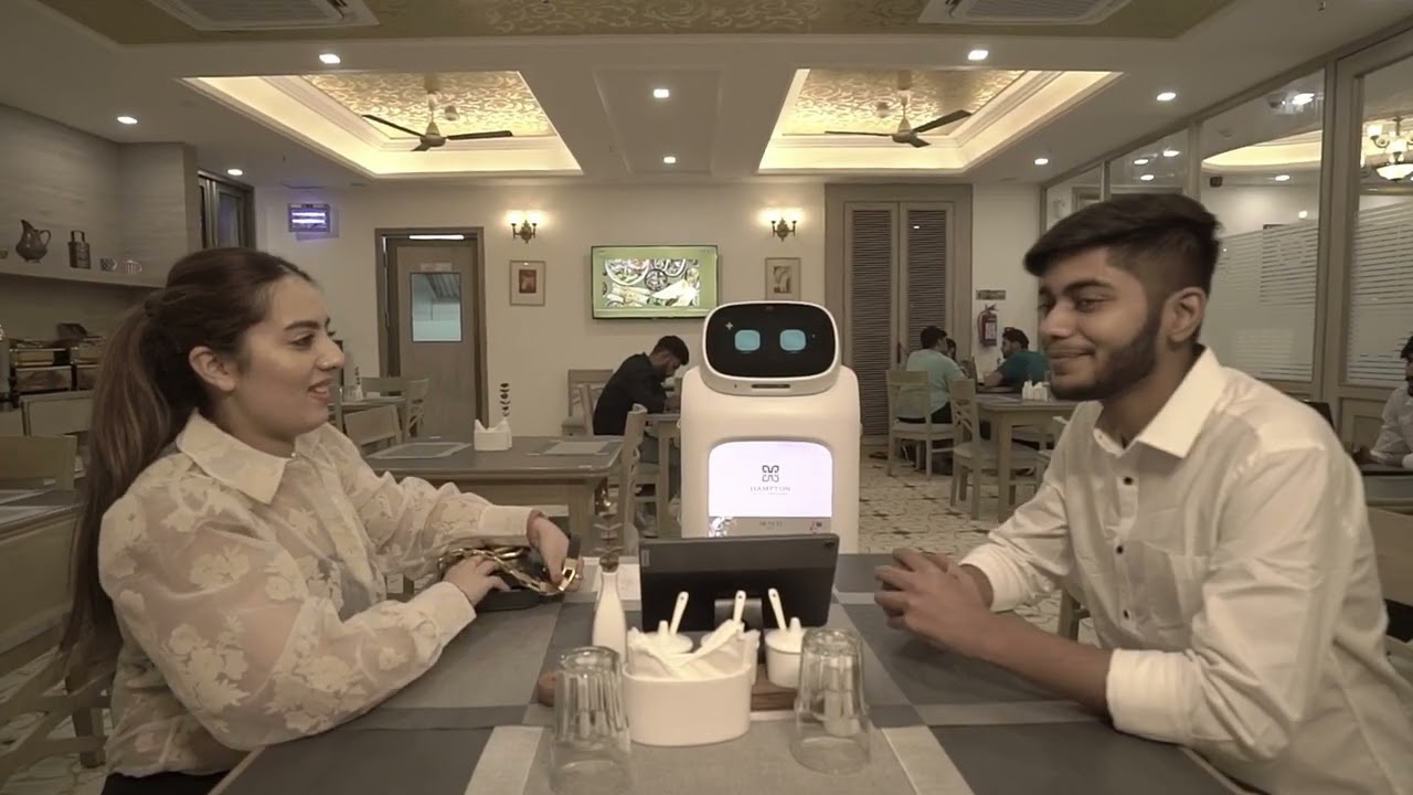 AlphaDroid #robot #restaurant #food #india #technology