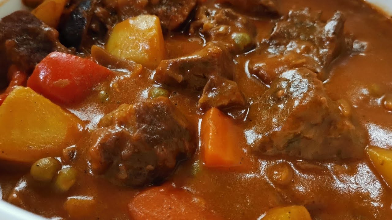Special Beef Caldereta with Cheese