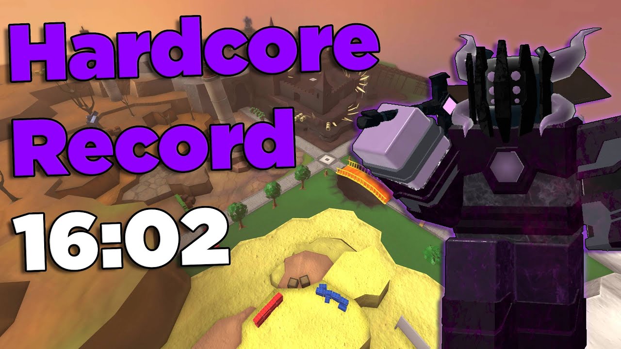 I got the TDS Hardcore World Record...