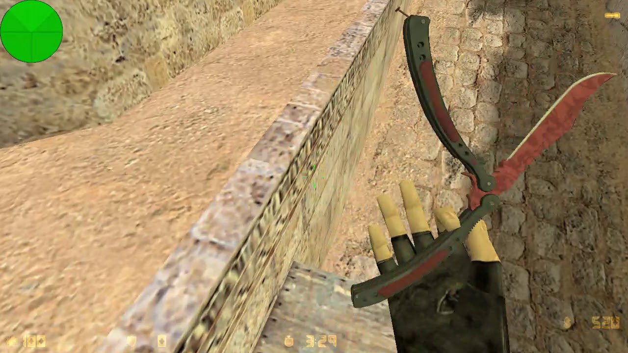 cs 1.6 butterfly knife