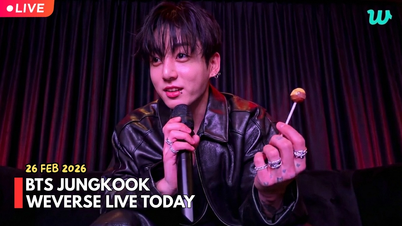 🔴BTS LIVE 🔴 Прямая трансляция Чонгука (26.02.2026) Полная трансляция Чонгука на Weverse сегодня💜