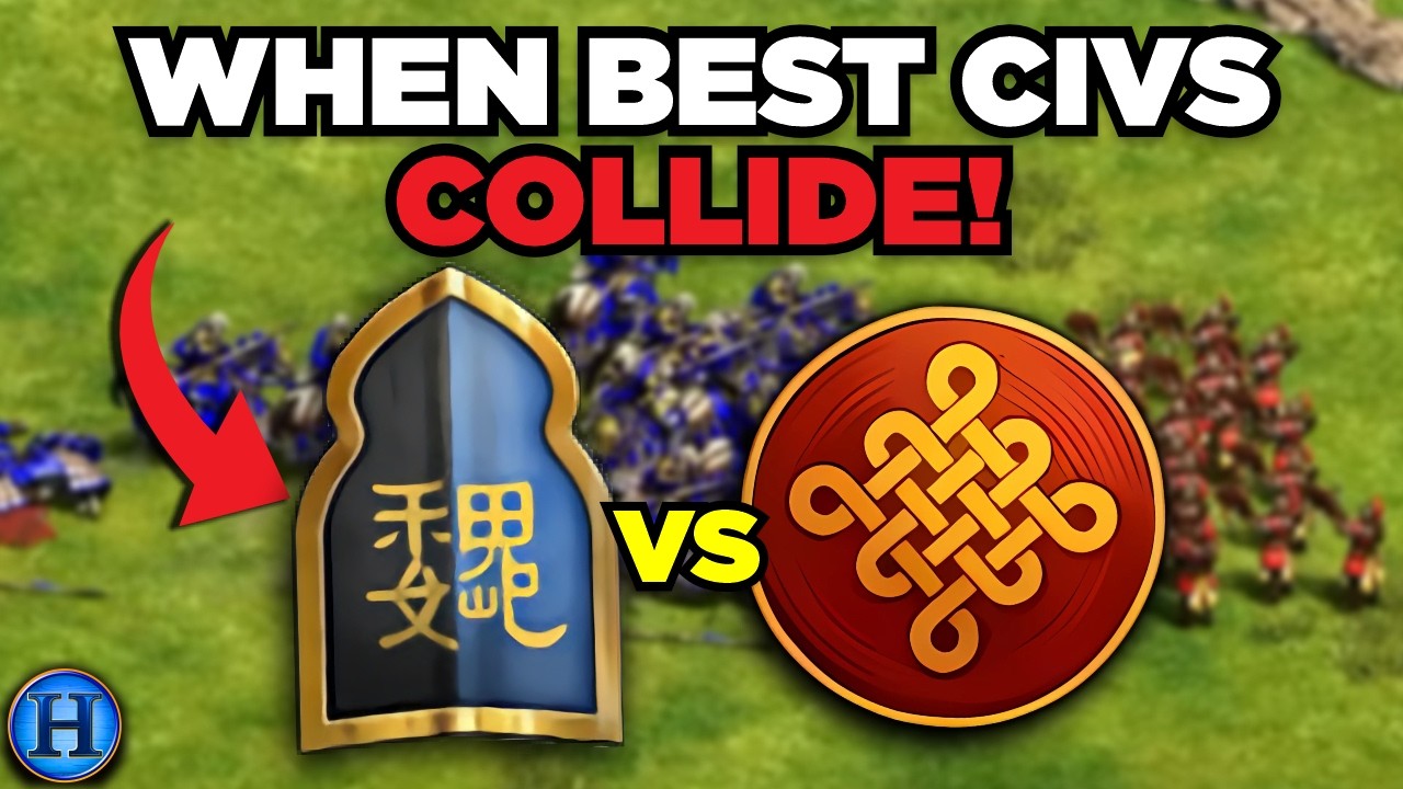 We Randomly Got the Two Best Civilizations in Age of Empires 2