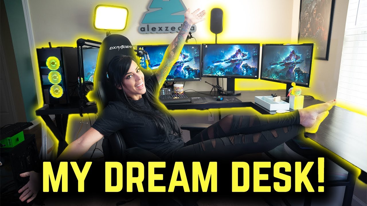 Ultimate Streaming Setup: Part #3 | MY DIY DREAM DESK!