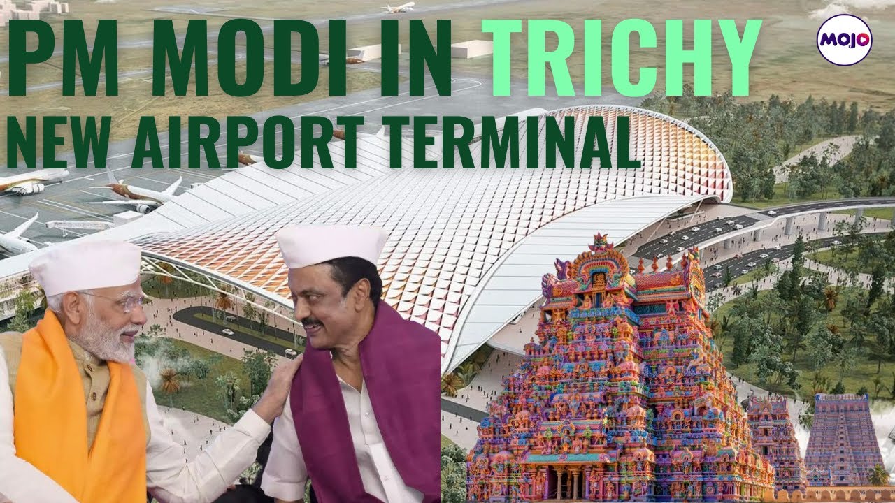 After Ayodhya, PM Modi In Trichy | New Airport Terminal | M.K. Stalin | Live