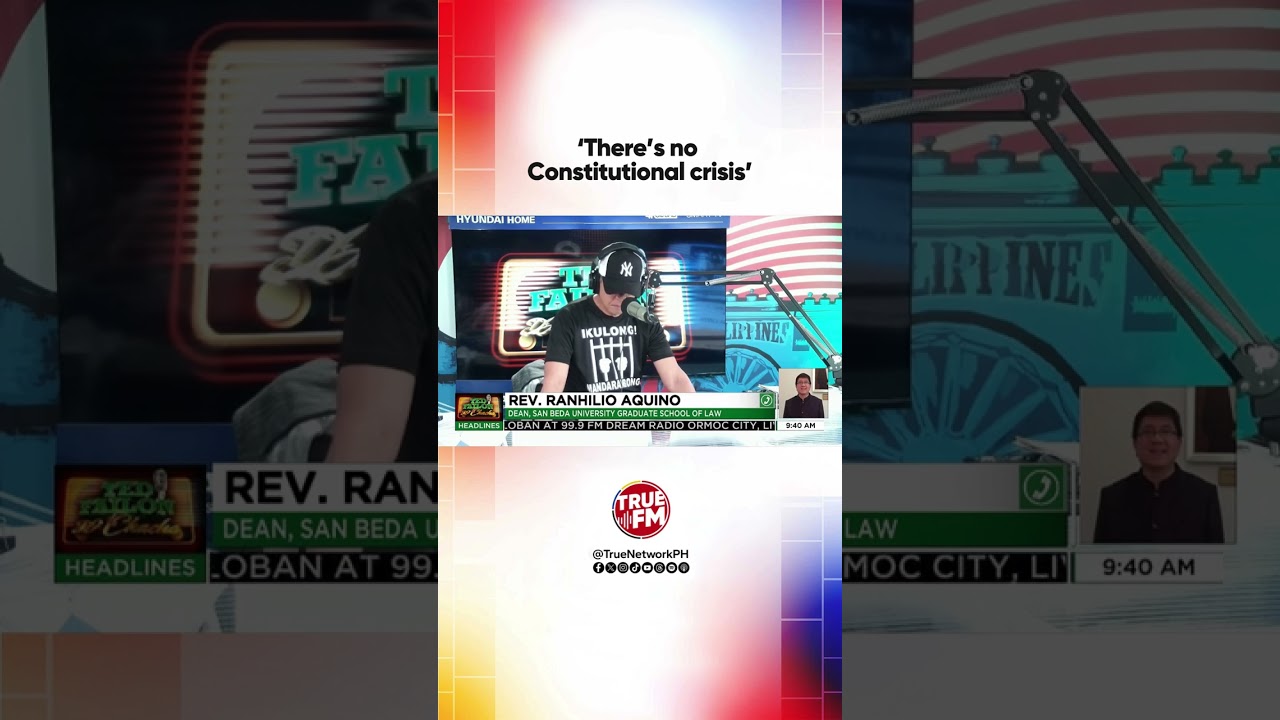 ‘There’s no Constitutional crisis’ | Ted Failon & DJ Chacha