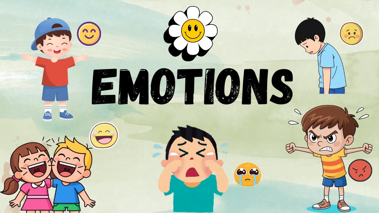Human Emotions Song | Pre-school learning about Happy, Sad, Angry, Scared & Excited