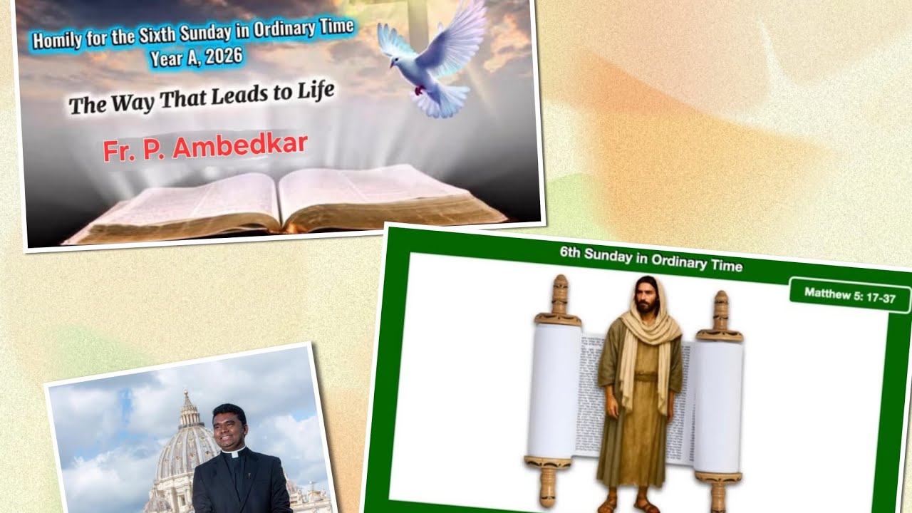 6th Sunday in Ordinary Time.  దైవ రాజ్యంలో ప్రవేశించాలంటే మన వ్యక్తిత్వ జీవితం ఎలా ఉండాలి?...