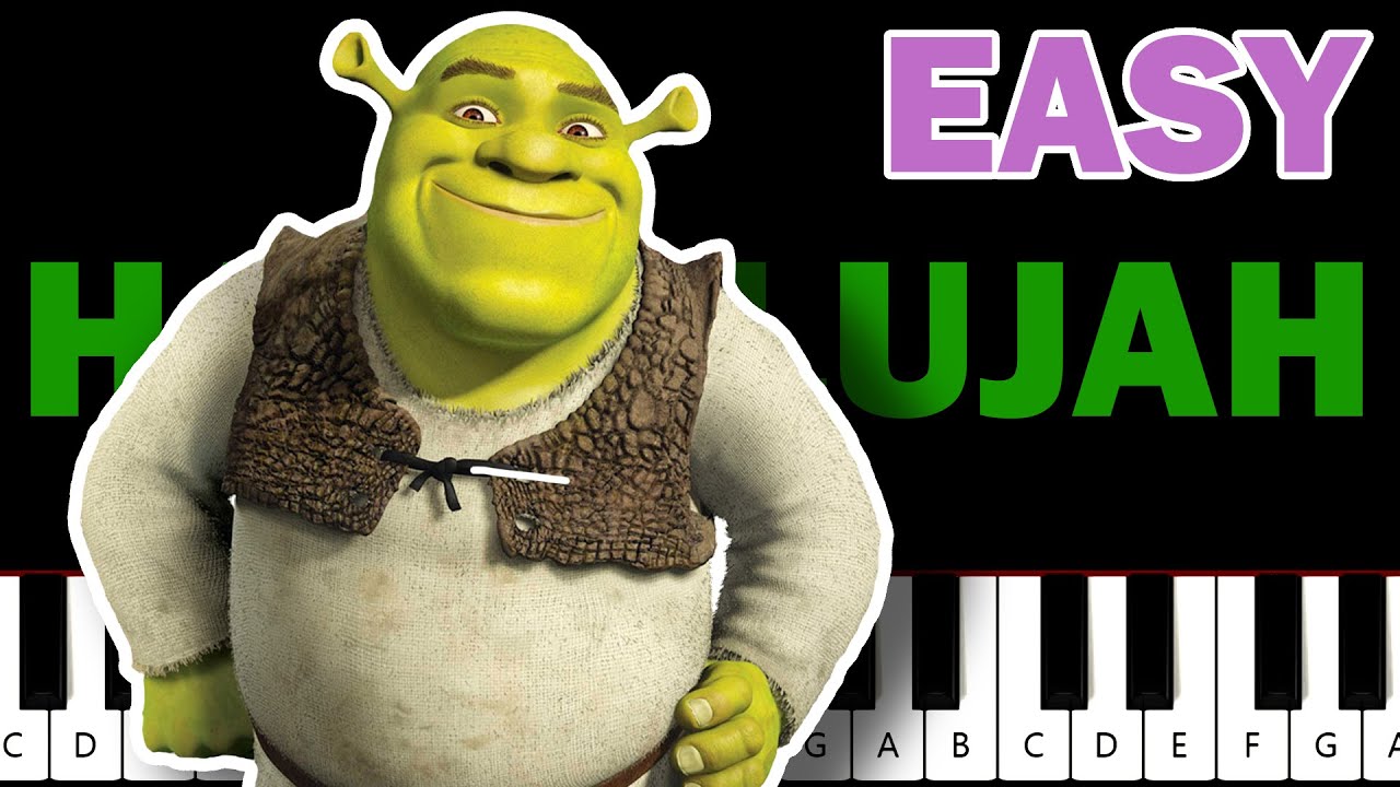 HALLELUJAH Easy BEGINNER Piano Lesson