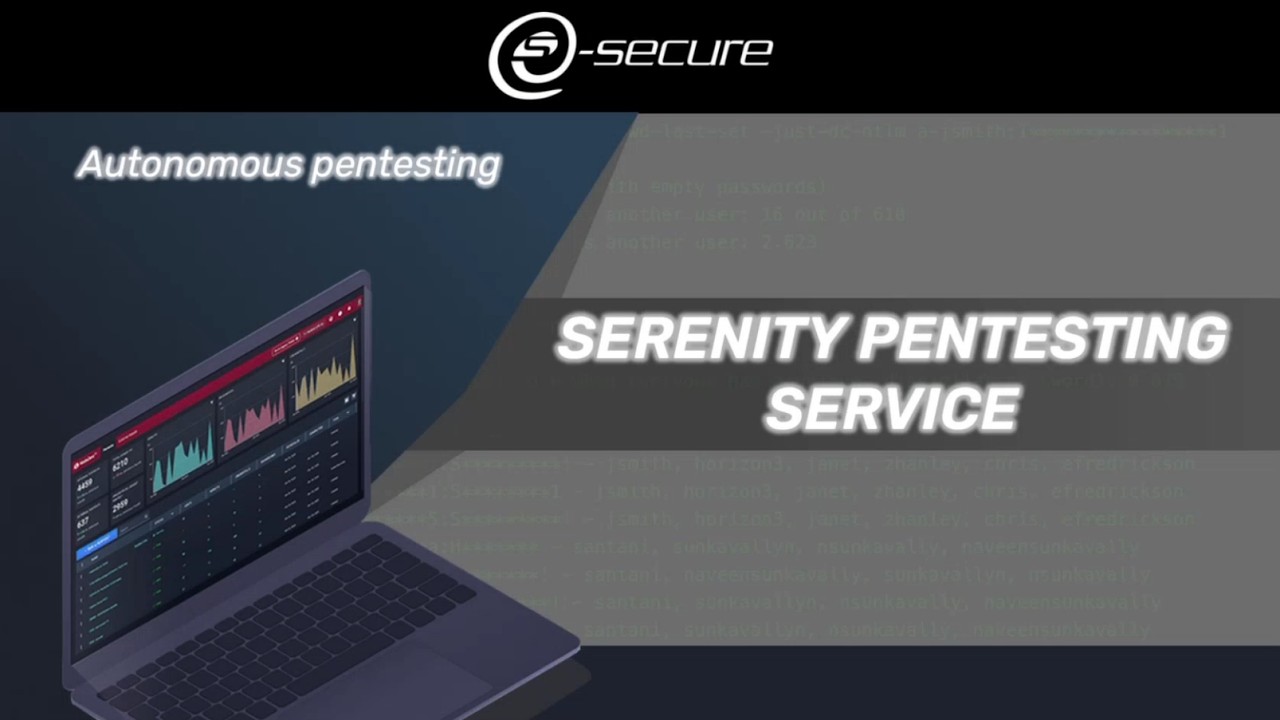 Webinar - Serenity Pentesting Service.