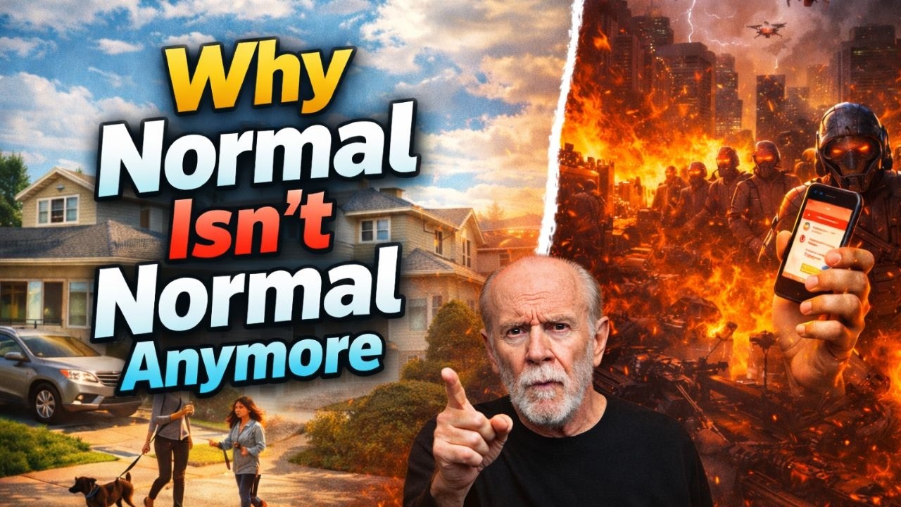 “Why Normal Isn’t Normal Anymore” George Carlin
