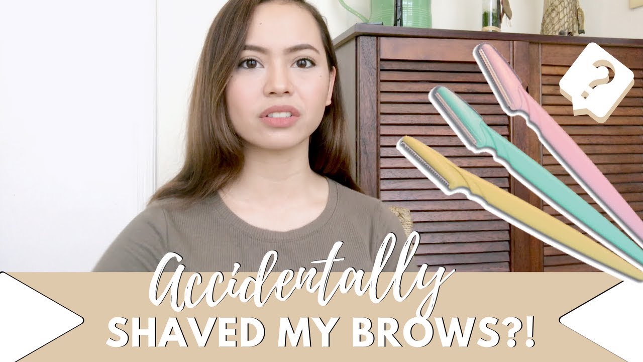 BROW ROUTINE: I Accidentally Shaved My Brows?! ✿ Micah Louisse