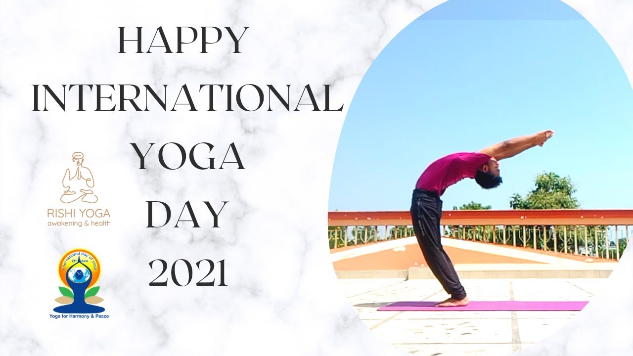International Yoga Day 2021  / Rishi Yoga / #yogaday #yogaforall
