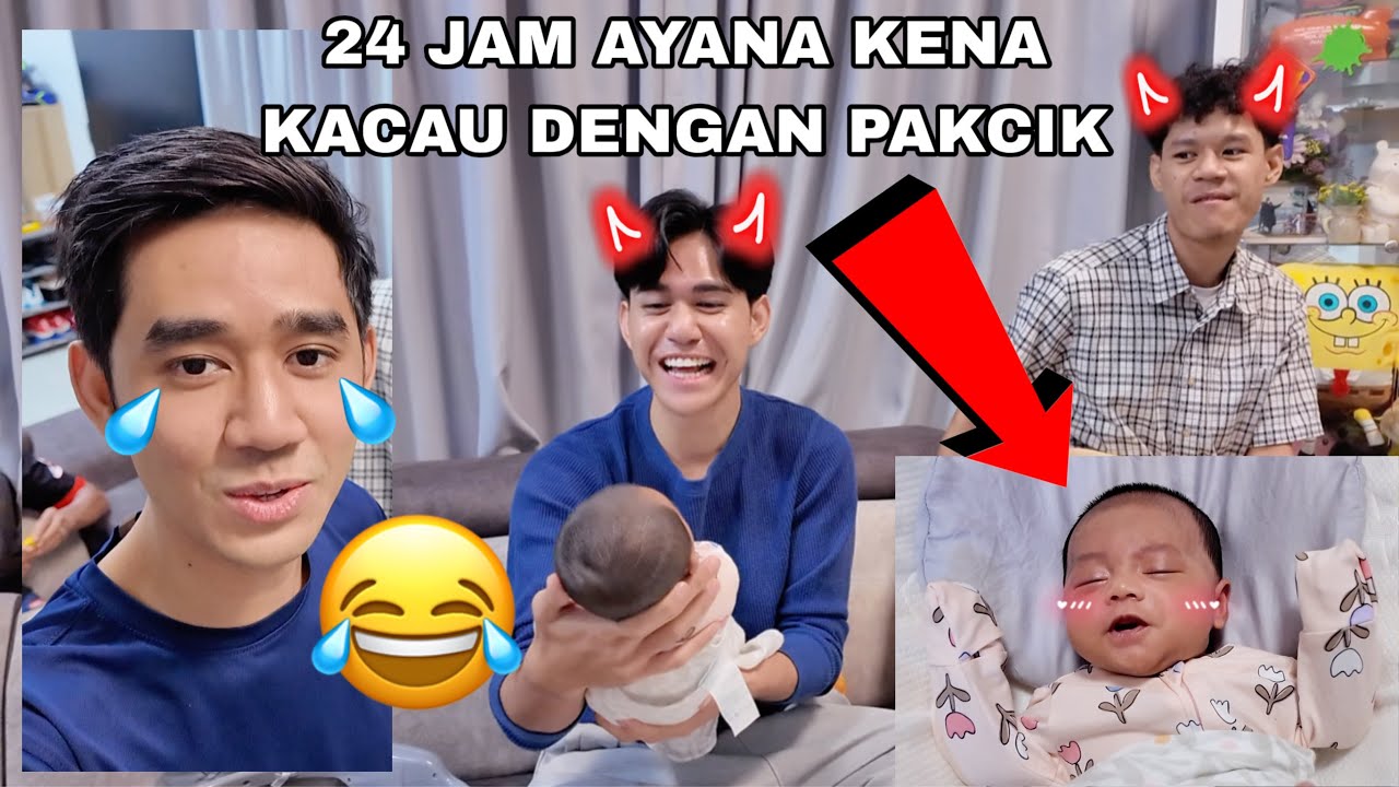 24 JAM AYANA KENA KACAU DENGAN PAKCIK 😂 AQIL MARAH AKIDDOS AFIQKENTANG 😡