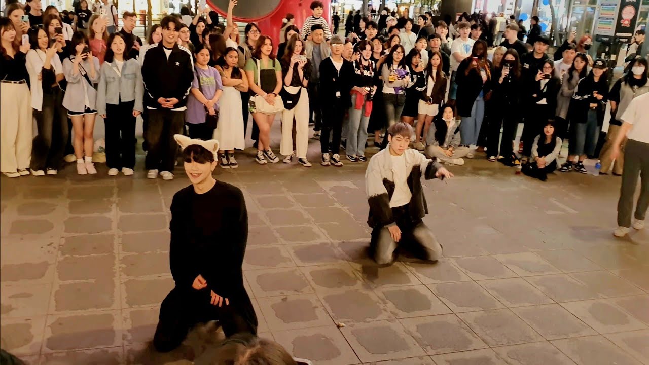[STREET ARTIST] ONE OF. INTERACTIVE SINCHON BUSKING. 240413.