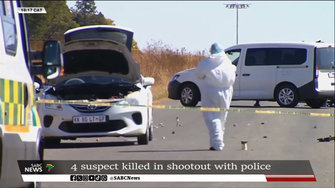Randfontein | Four suspects killed in shootout with police