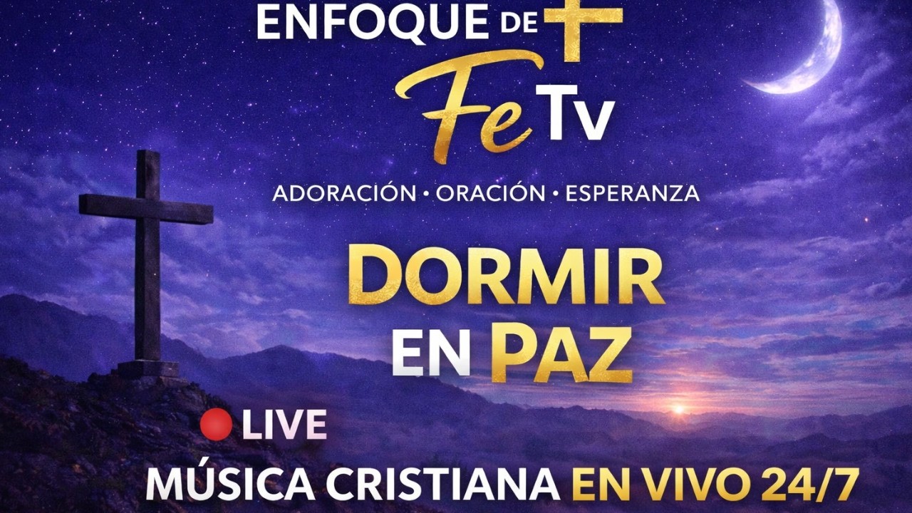 🔴 Música Cristiana Para Dormir EN VIVO 24/7 | Instrumental Para Descansar en Paz | Radio Cristiana