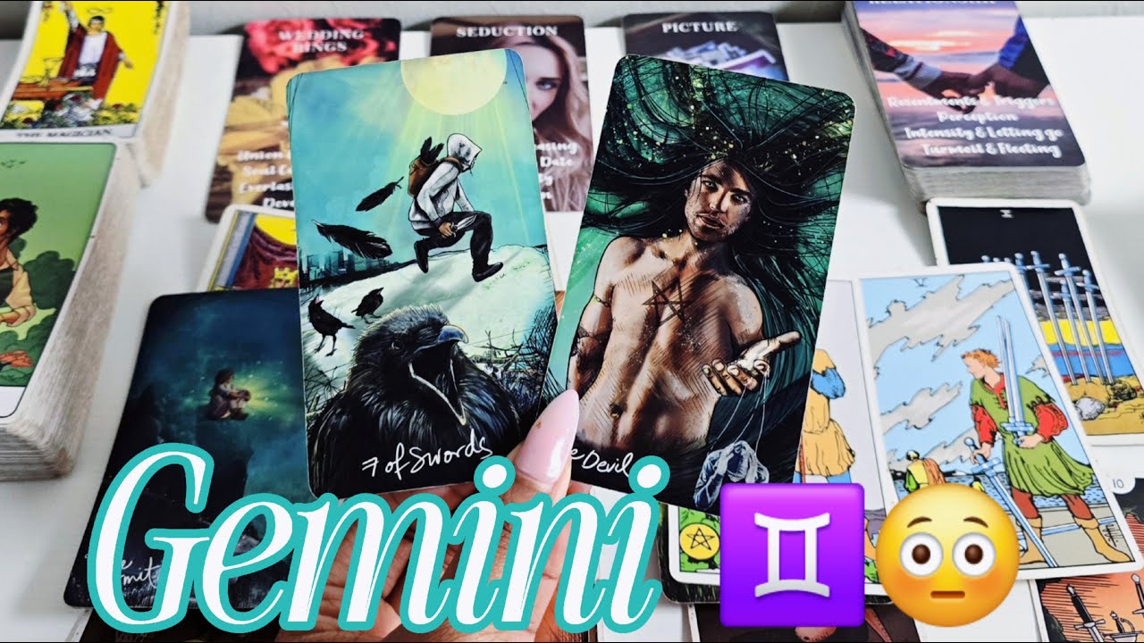 GEMINI♊YIKES! THIS ISNT NORMAL, GEMINI🥴🤣 #tarot #gemini
