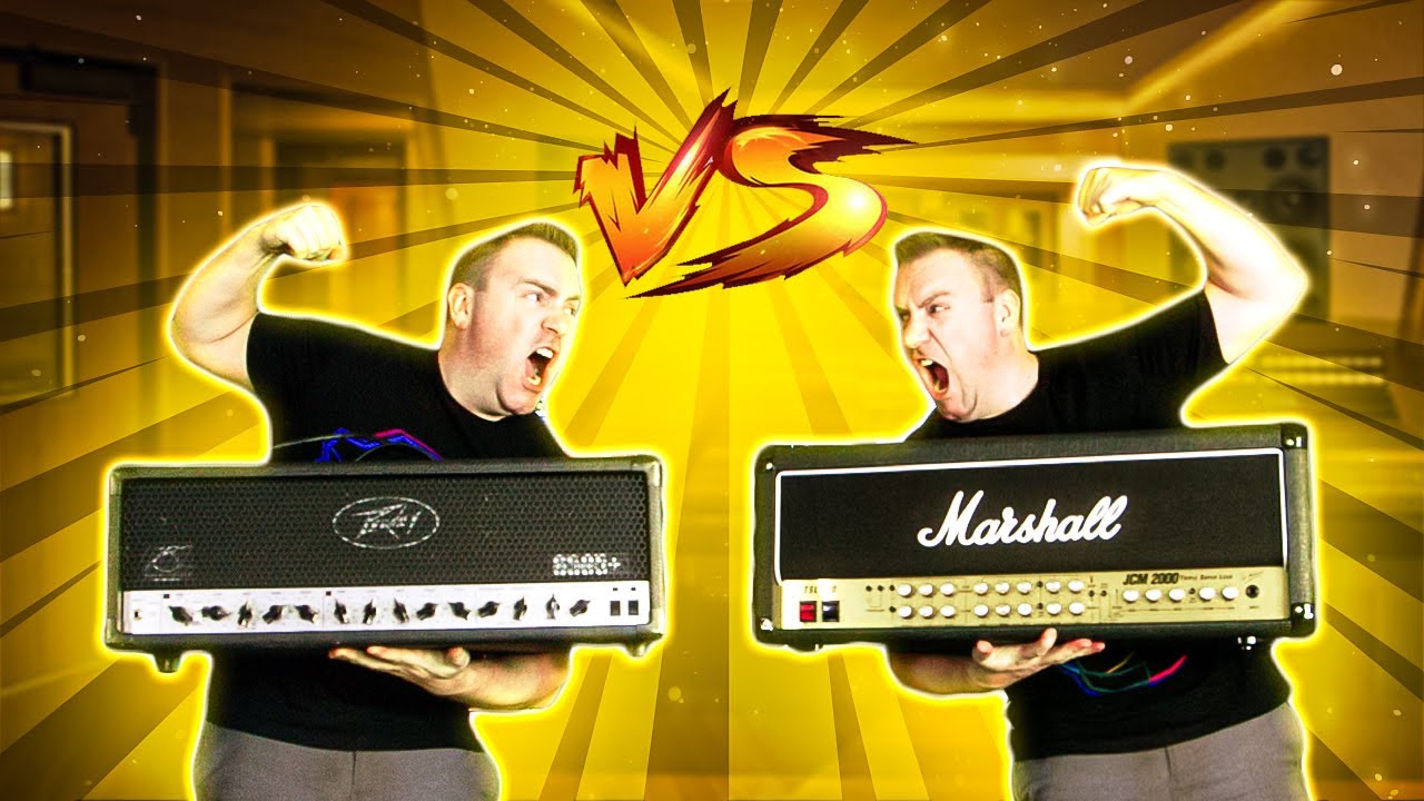 Peavey 6505+ VS Marshall JCM 2000 TSL 100 HIGH GAIN SHOOTOUT