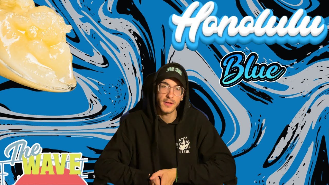 Honolulu Blue Rosin Collab - The Wave X MichiGrown
