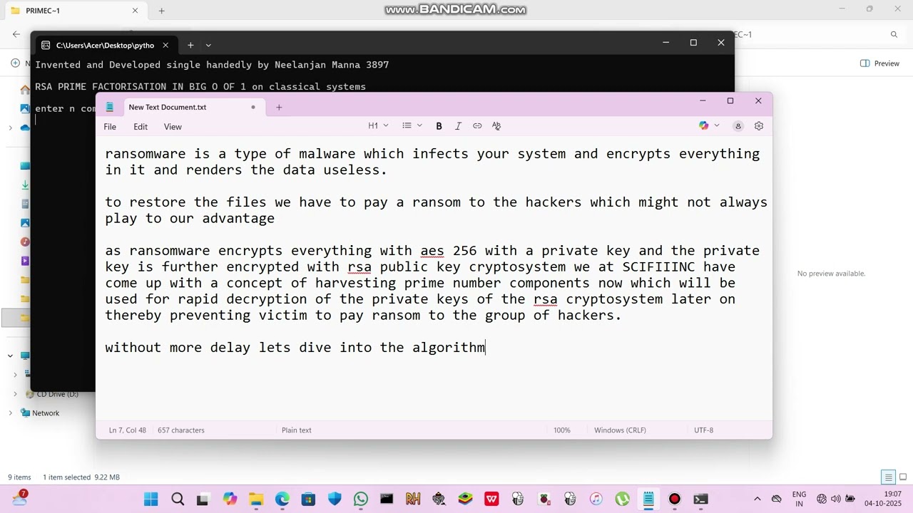 Harvesting ransomware decryption keys by SCIFIIINC