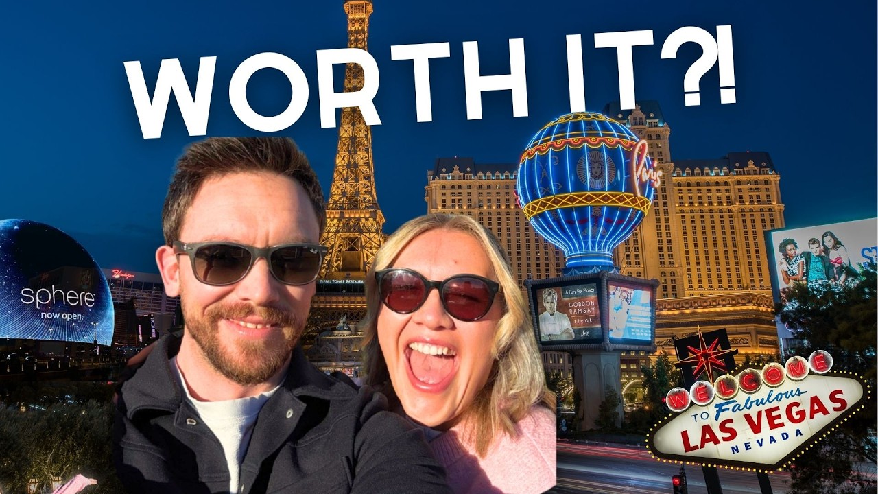 We Tried to Do ALL of iconic Vegas in 4 days… 🇬🇧 ➡️ 🇺🇸