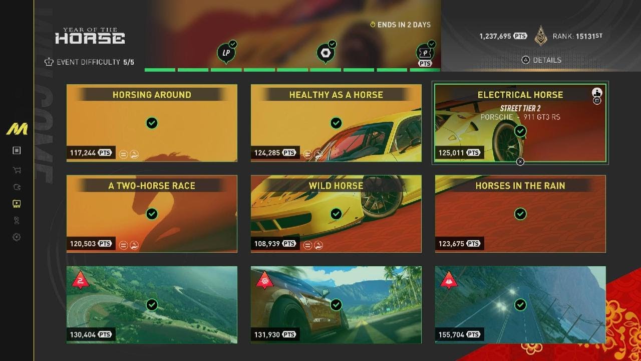 Let's See If I Can Up My Pts Year Of The Horse Summit Contest The Crew Motorfest. 