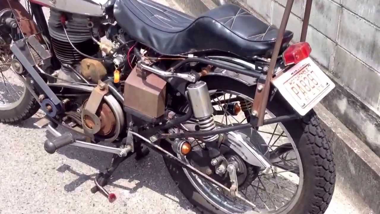 Royal Enfield Bullet chopper
