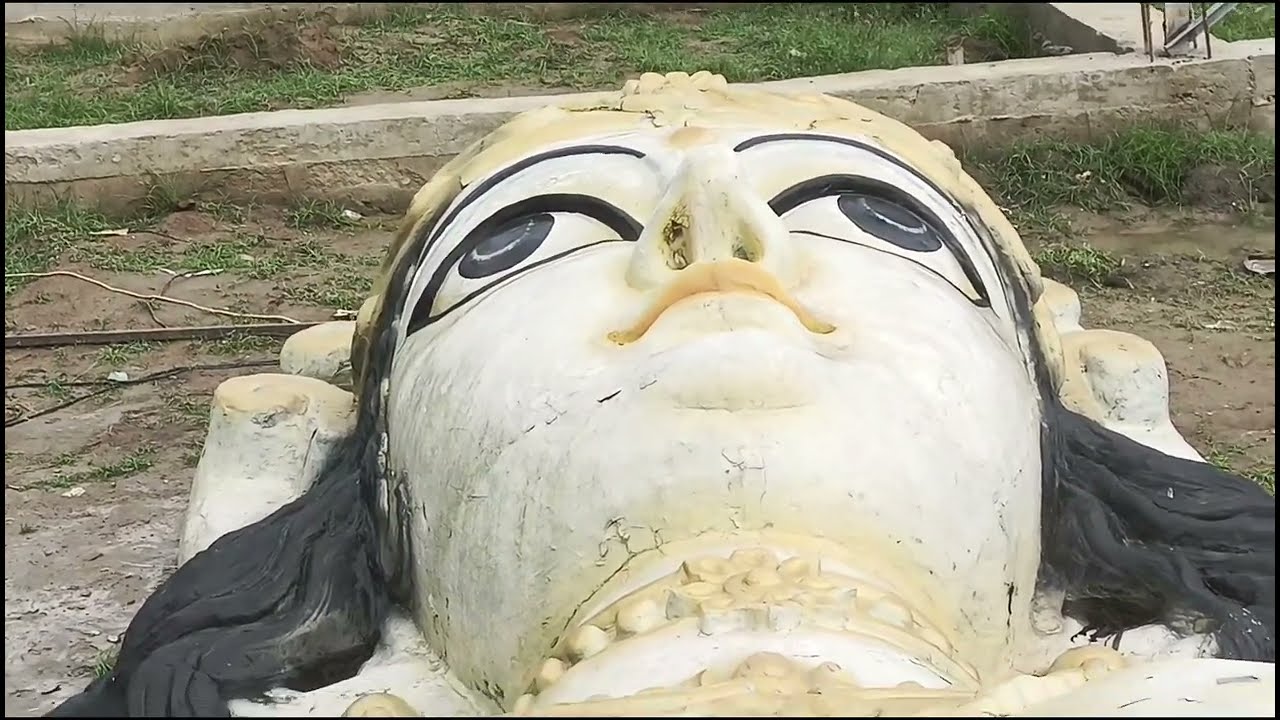 বিশ্বের সবচেয়ে বড় দূর্গা কীভাবে দাঁড়ালো দেখুন 😍||Ranaghat Kamalpur Durga Puja 2025 ||Durga Puja